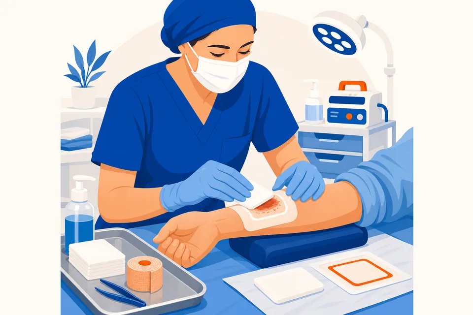 Specialized treatment for chronic and complex wounds